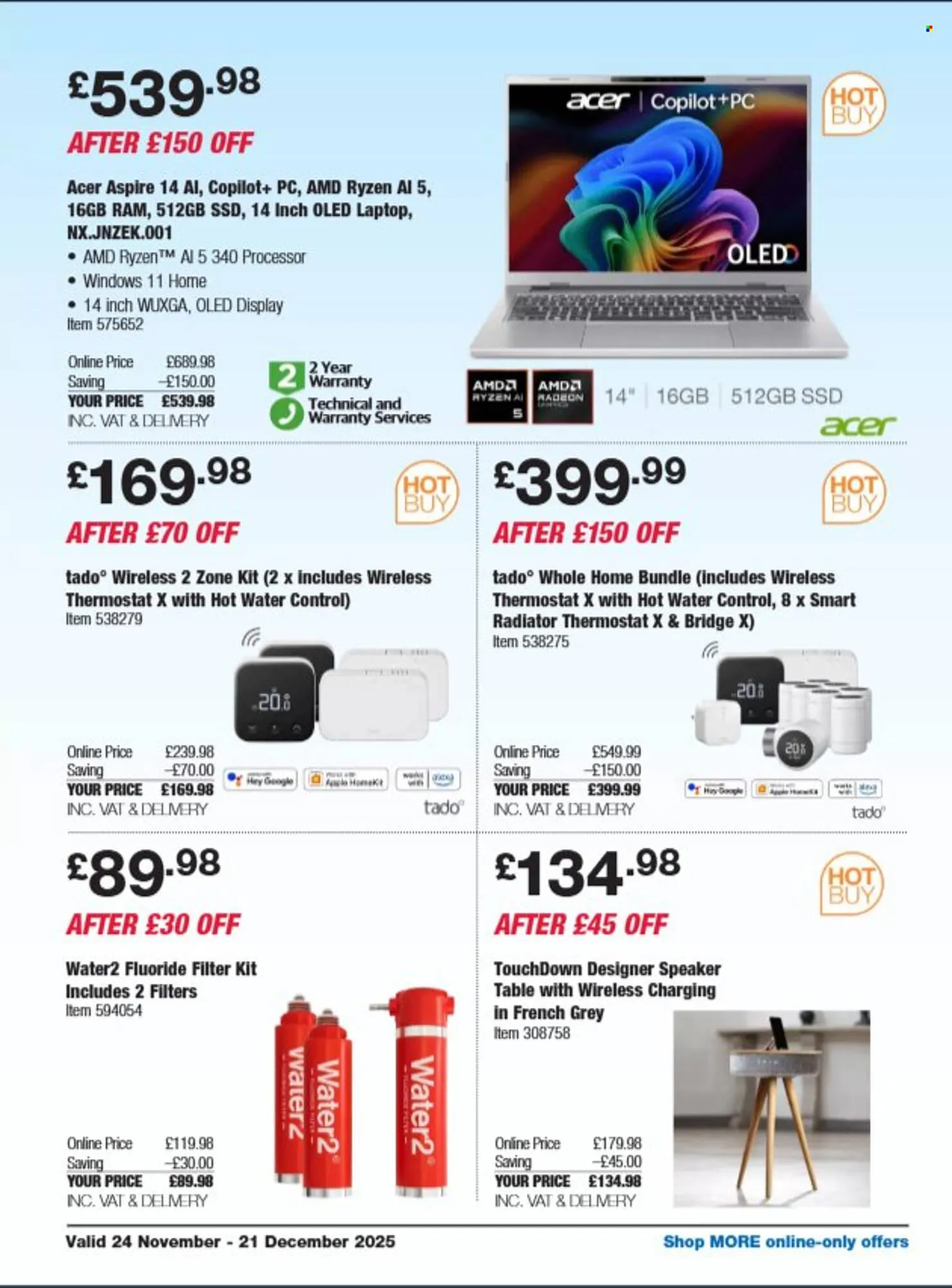 Costco leaflet from 24 November to 21 December 2025 - Catalogue Page 37