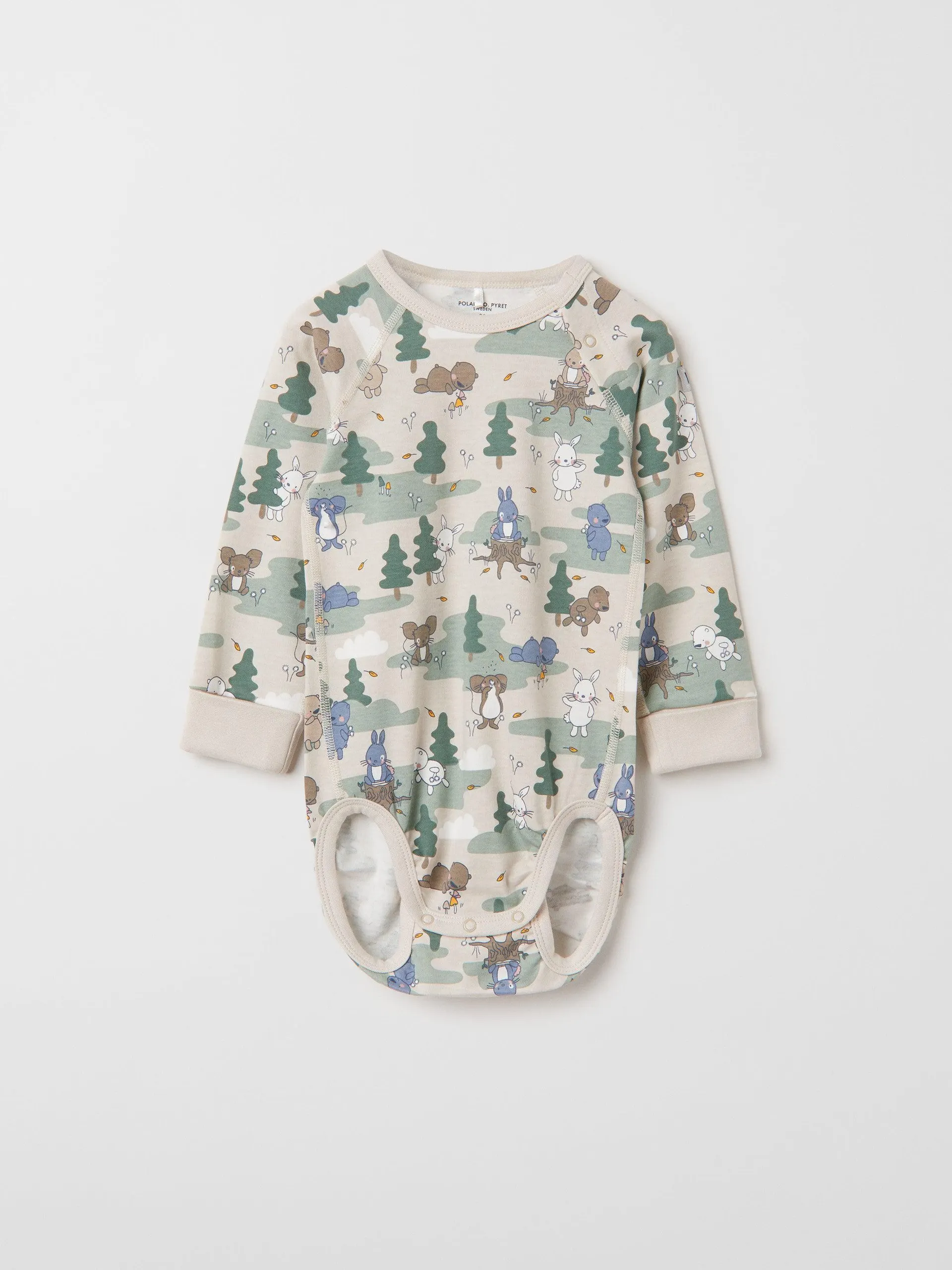 Forest Print Babygrow