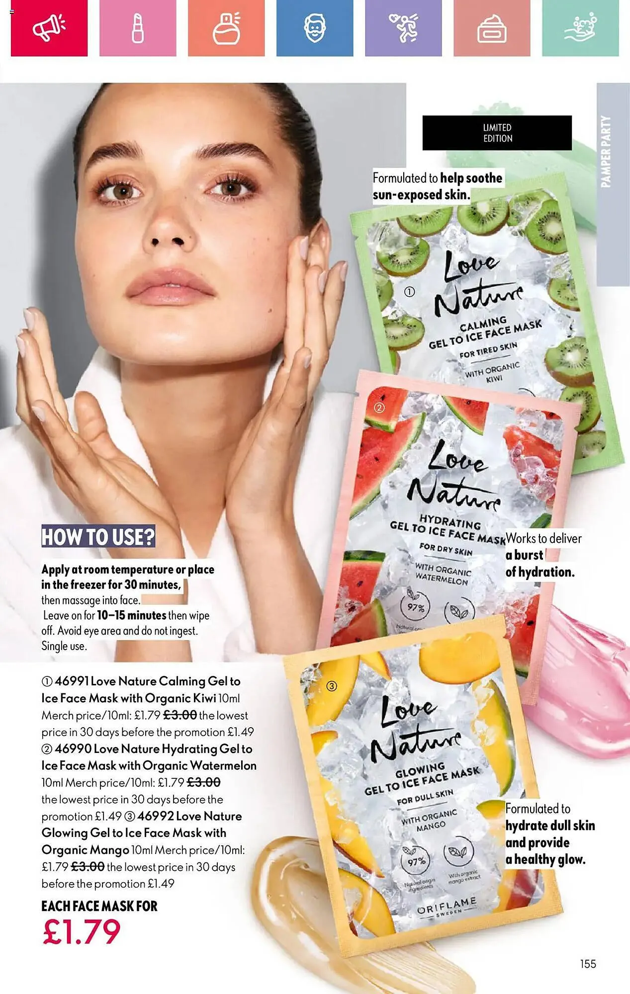 Oriflame leaflet from 31 July to 20 August 2025 - Catalogue Page 155