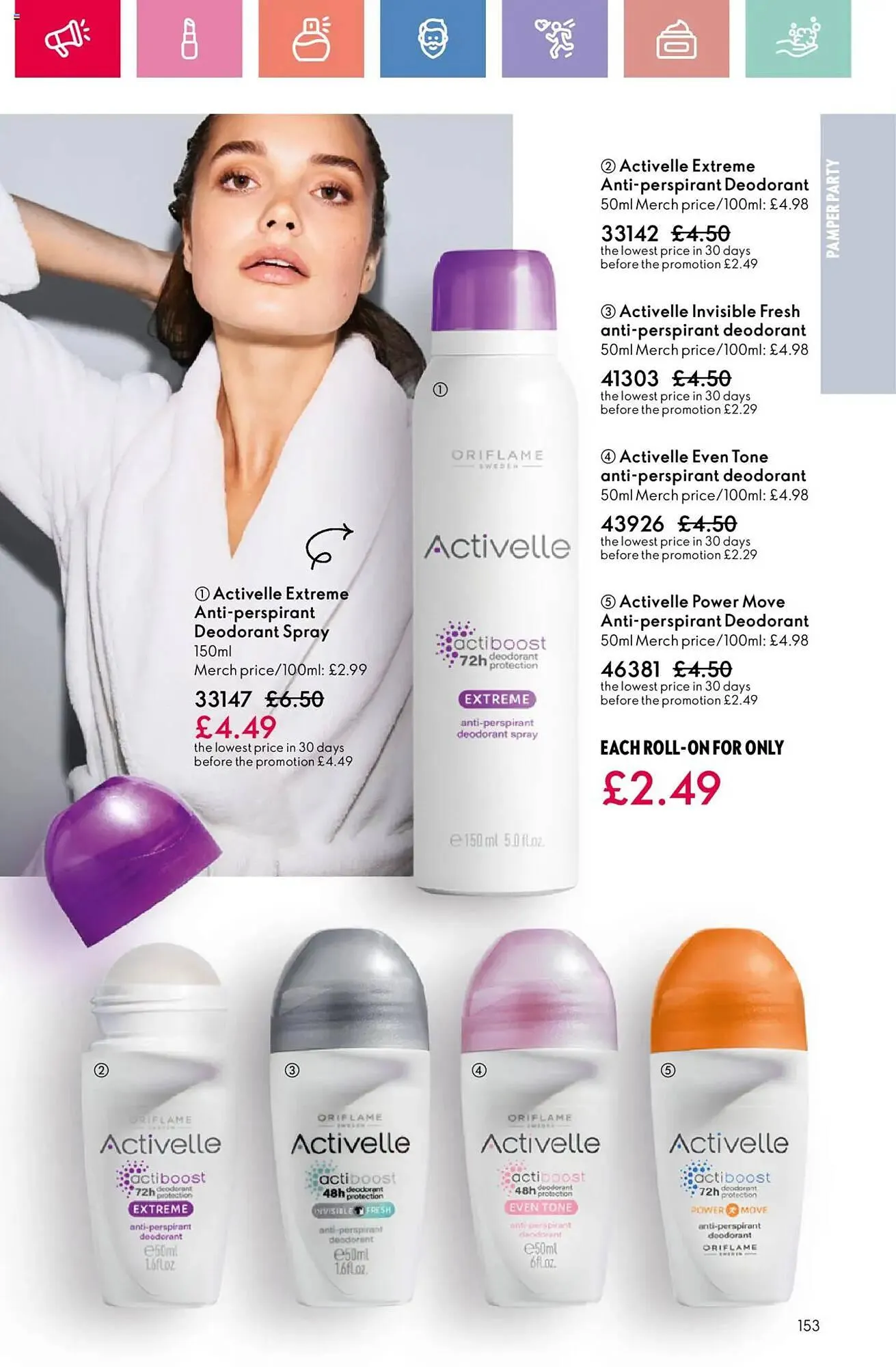 Oriflame leaflet from 31 July to 20 August 2025 - Catalogue Page 153