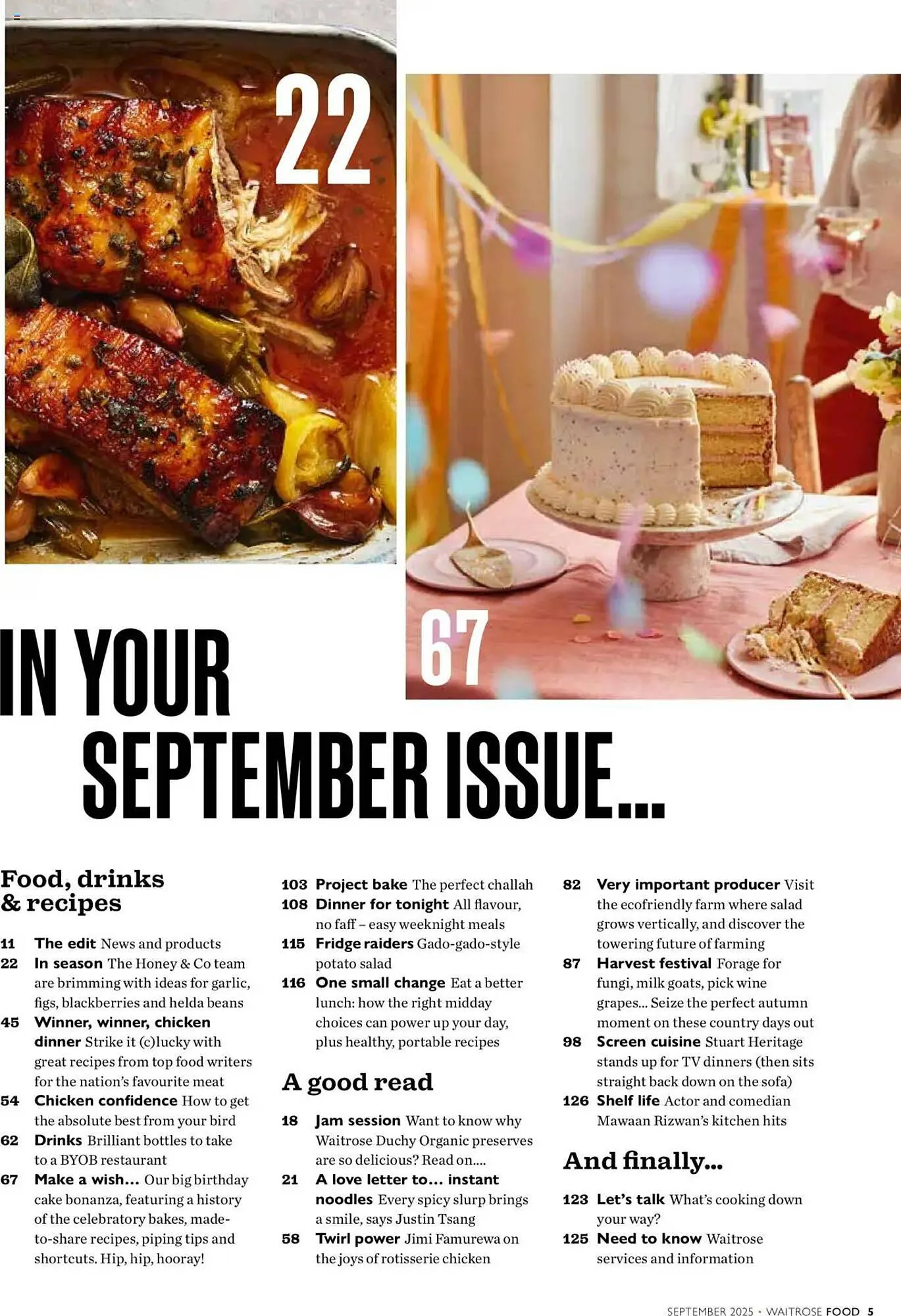 Waitrose leaflet from 1 September to 1 October 2025 - Catalogue Page 5
