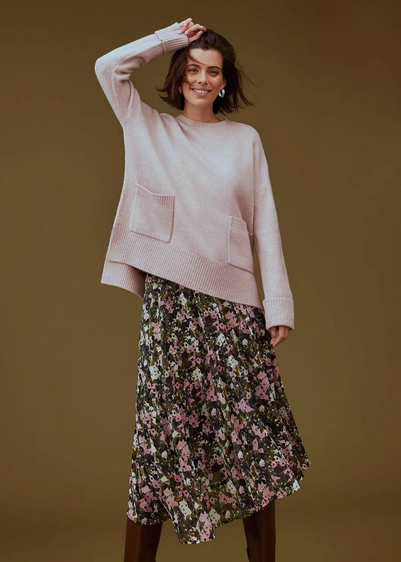 Hayleigh Cosy Pocket Jumper