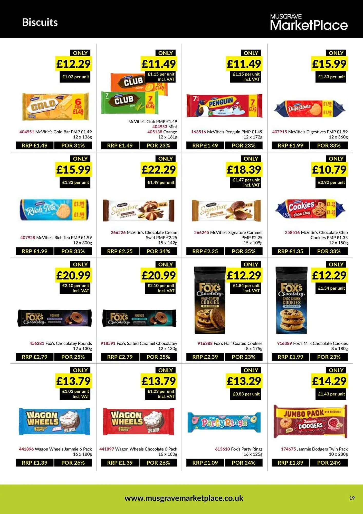 Musgrave MarketPlace leaflet from 26 January to 15 February 2026 - Catalogue Page 19