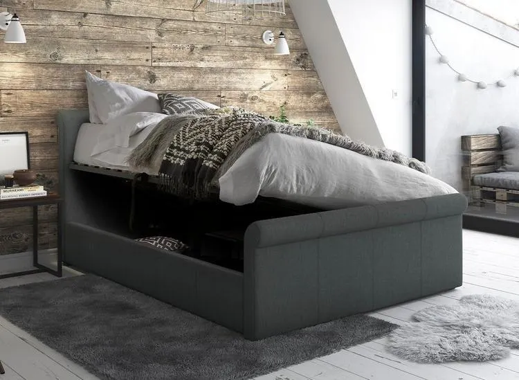 Wilson Upholstered Ottoman Bed Frame