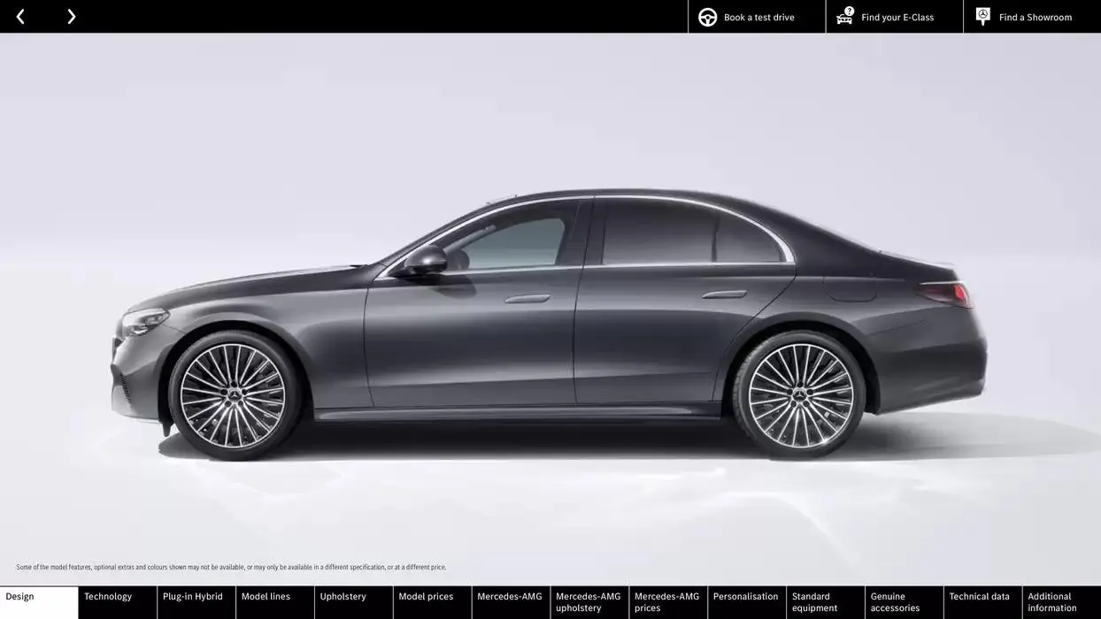Mercedes Benz New E-Class Saloon from 11 October to 11 October 2025 - Catalogue Page 3