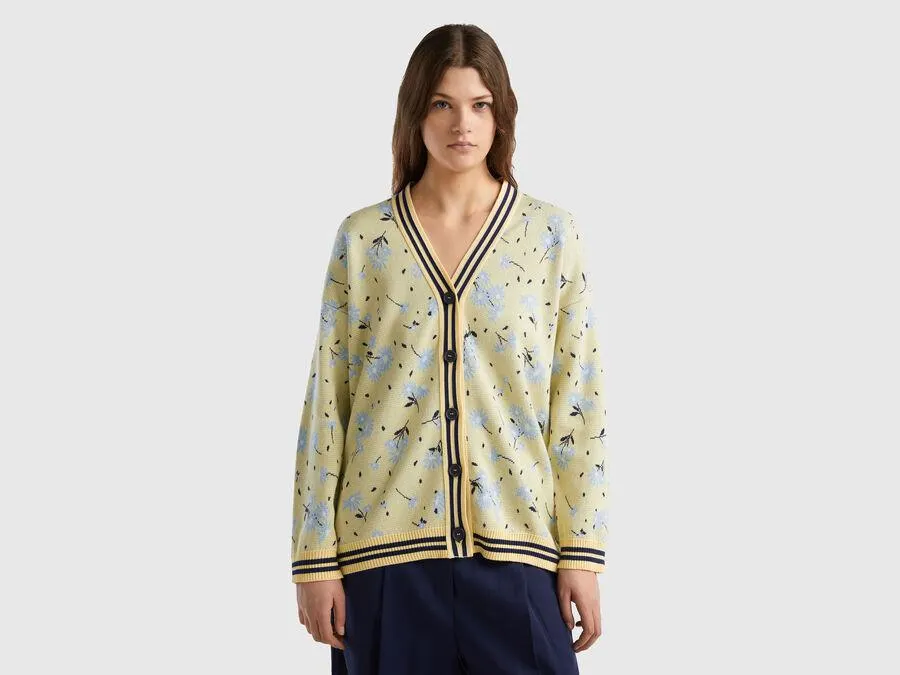 Floral cardigan