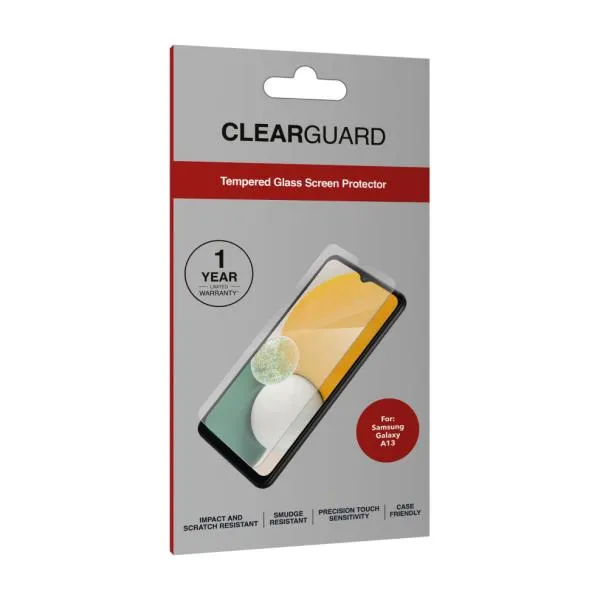 ClearGuard Glass Screen Protector for Samsung A13