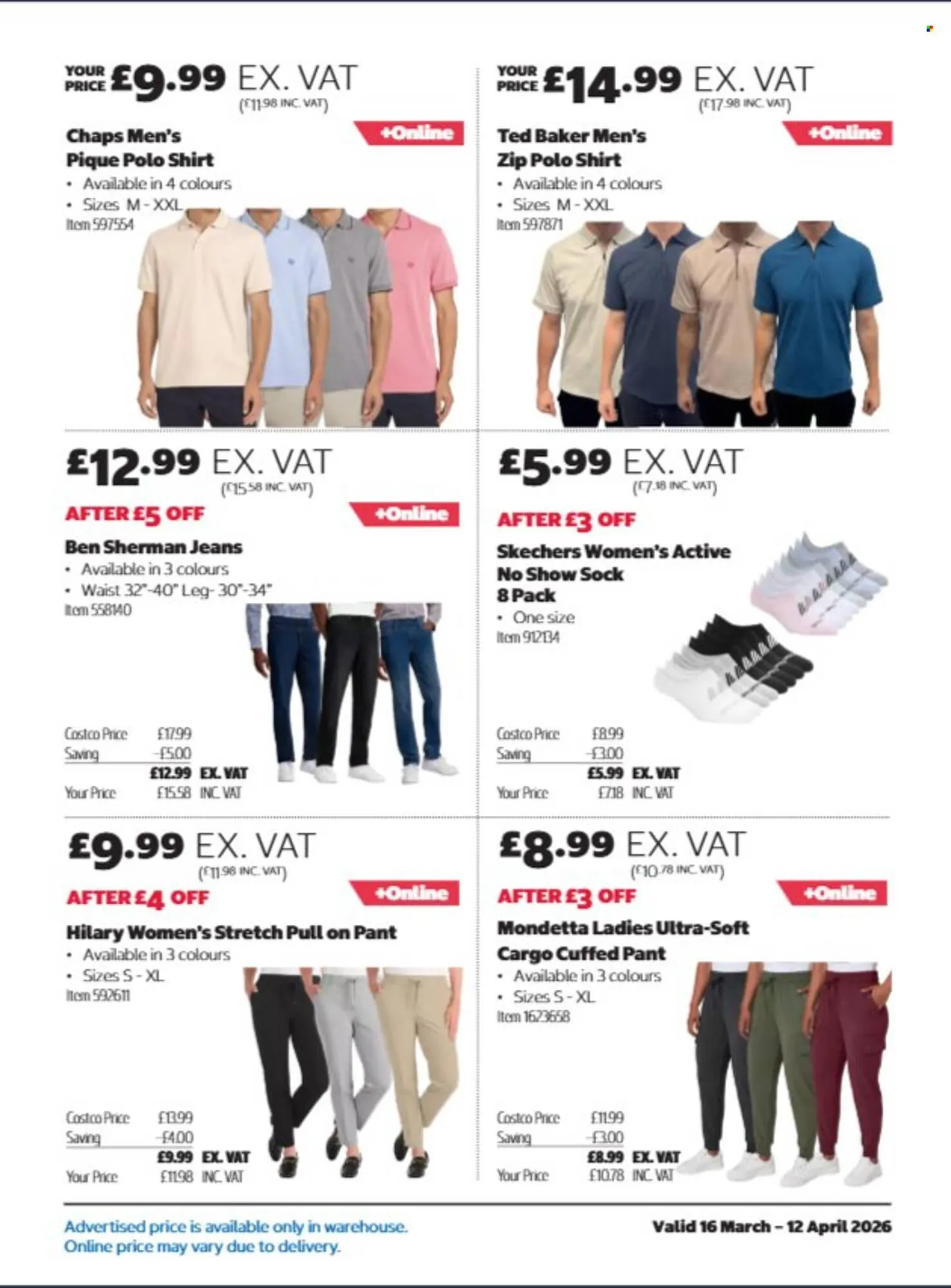 Costco leaflet from 16 March to 12 April 2026 - Catalogue Page 7