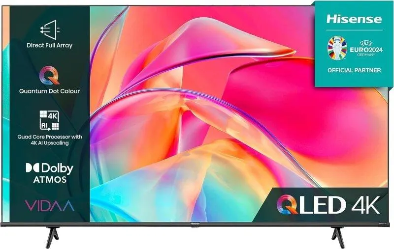 Hisense 55E7KQTUK 55 Inch QLED 4k Smart TV