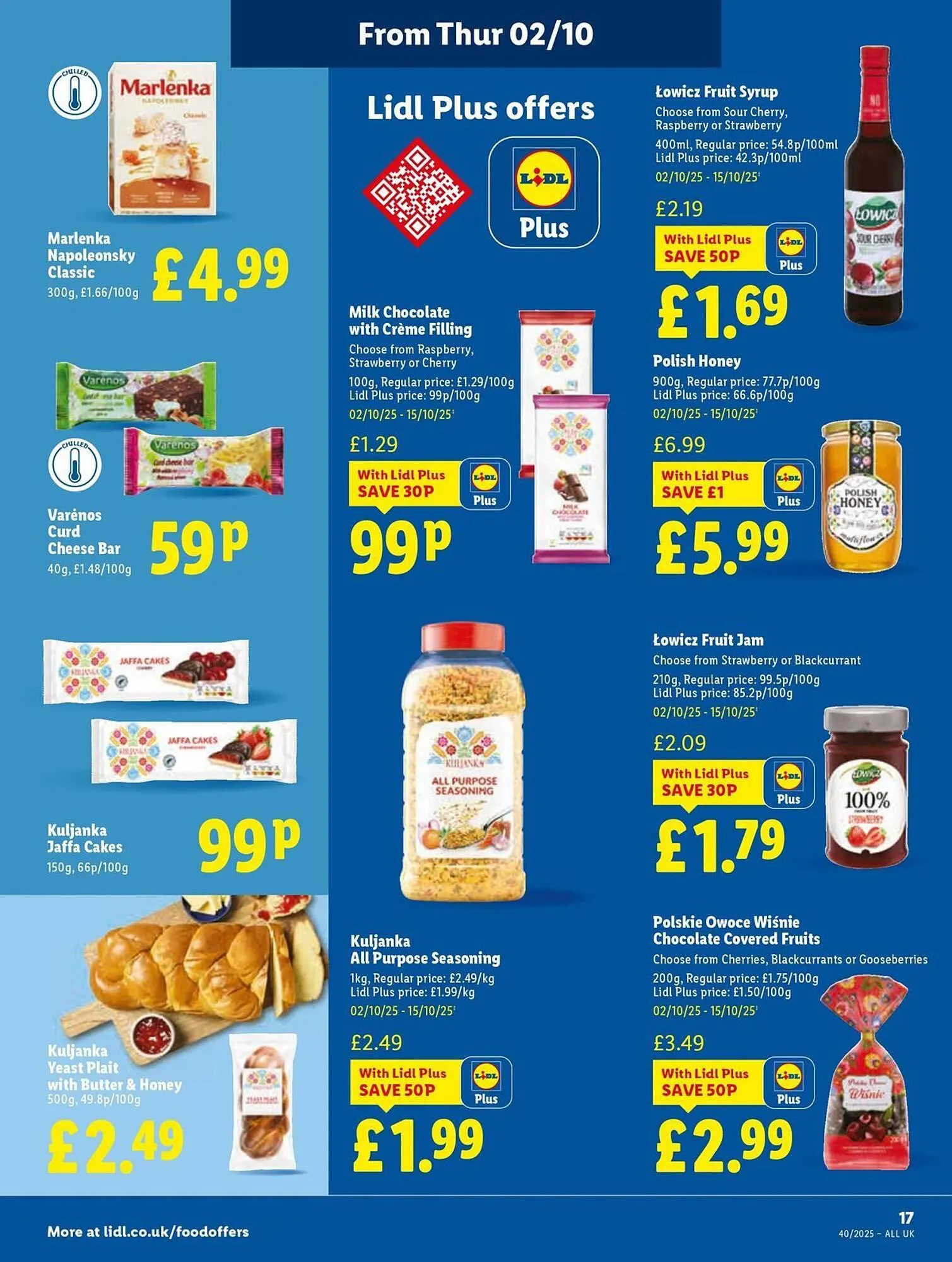 Lidl leaflet from 2 October to 8 October 2025 - Catalogue Page 17