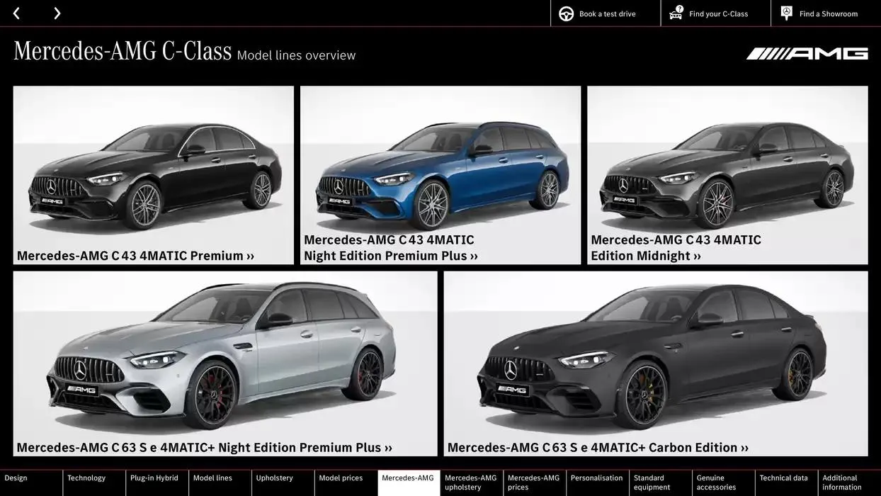 Mercedes Benz C-Class Saloon from 9 October to 9 October 2025 - Catalogue Page 37