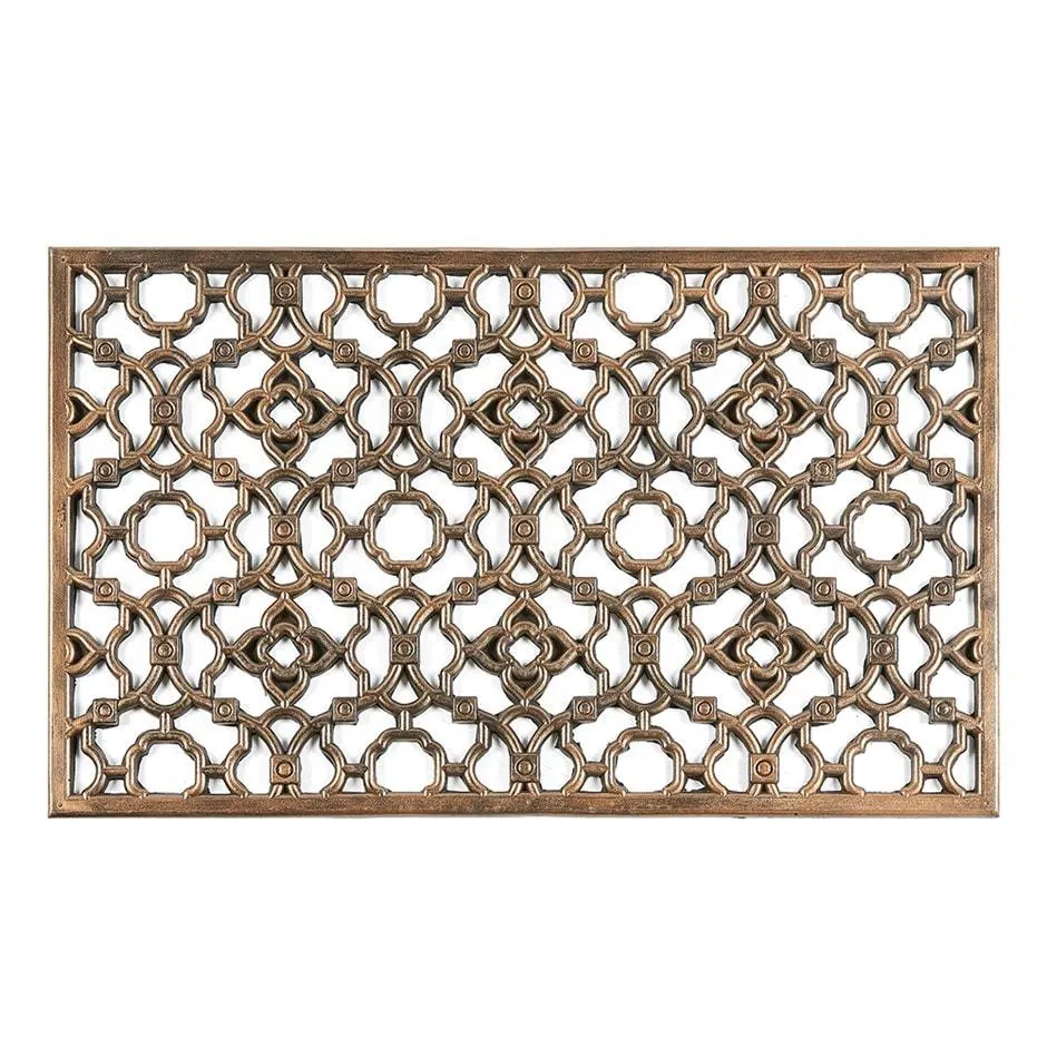 Rubber scraper doormat