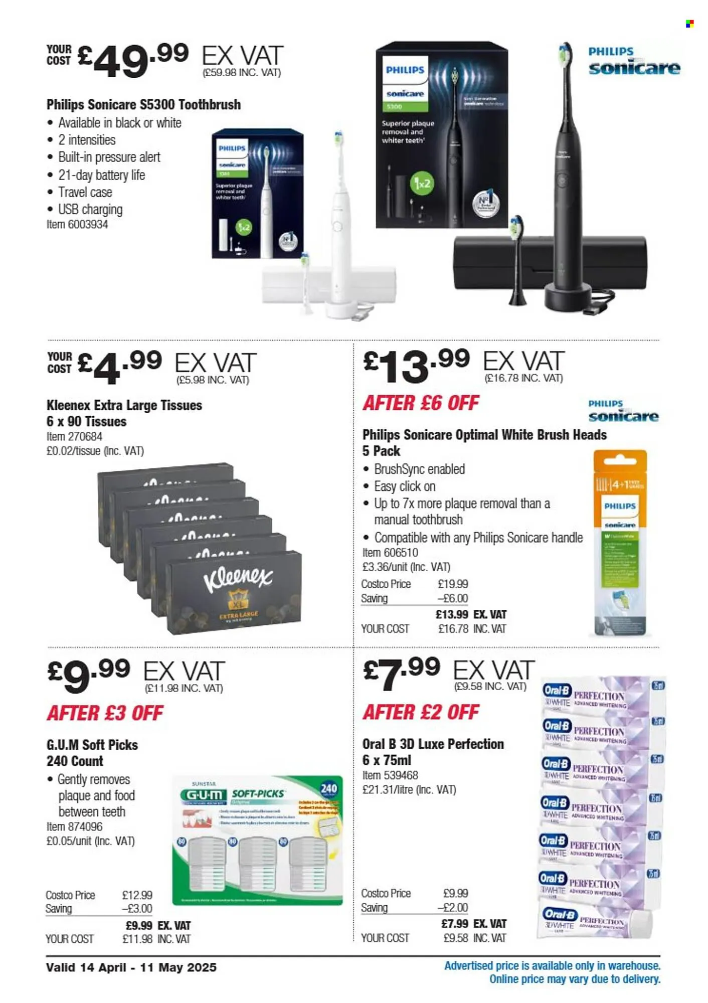 Costco leaflet from 14 April to 11 May 2025 - Catalogue Page 20