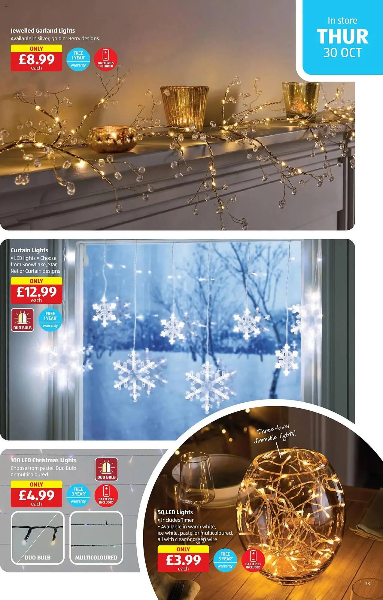 Aldi leaflet from 30 October to 5 November 2025 - Catalogue Page 13