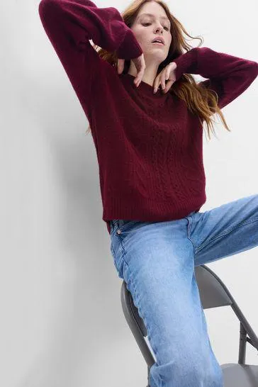 Forever Cosy Cable Knit Jumper