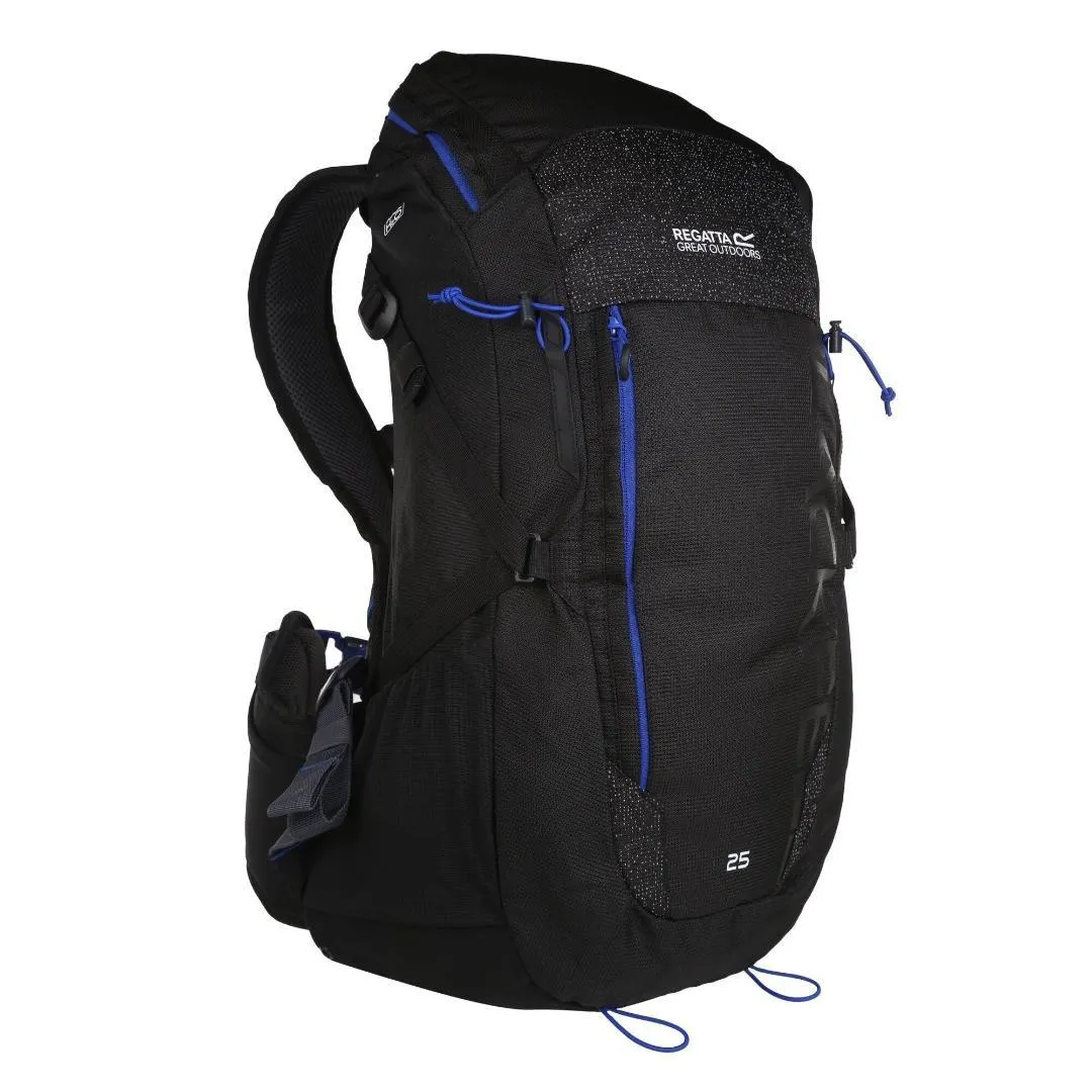 Regatta Blackfell III 25L Rucksack - Black Surf Spray