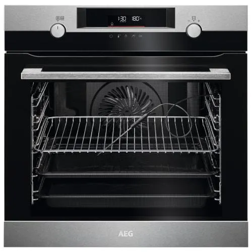 AEG BPK556260M SenseCook Pyrolytic Multi-Function Oven - Silver