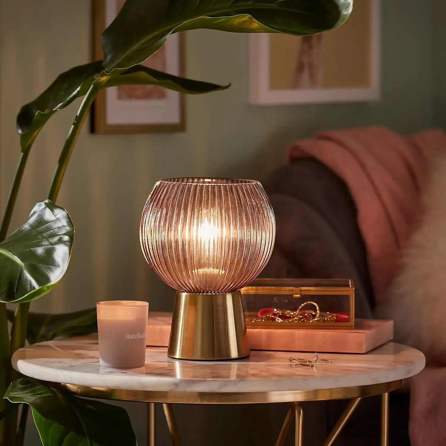 Naomi Table Lamp - Grey