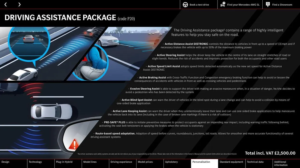 Mercedes-AMG SL from 22 August to 22 August 2025 - Catalogue Page 59