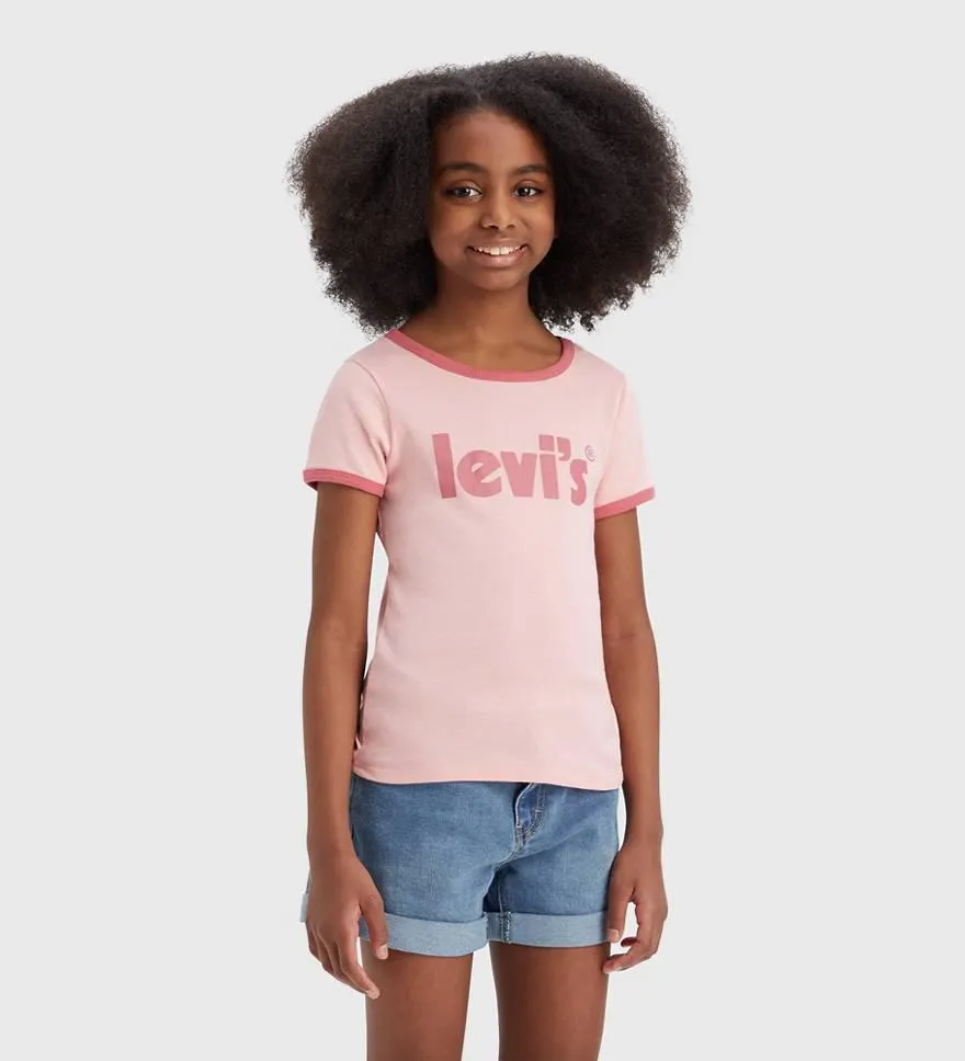 Teenager Meet And Greet Ribbed Ringer Top