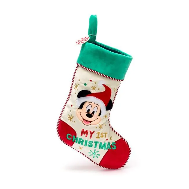 Mickey Mouse Christmas Baby Stocking