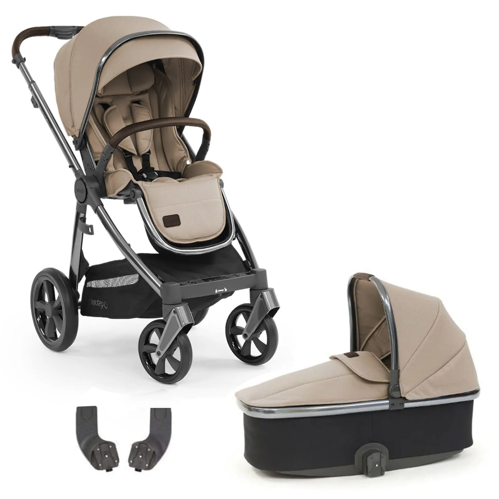 BabyStyle Oyster3 Pram & Carrycot Butterscotch