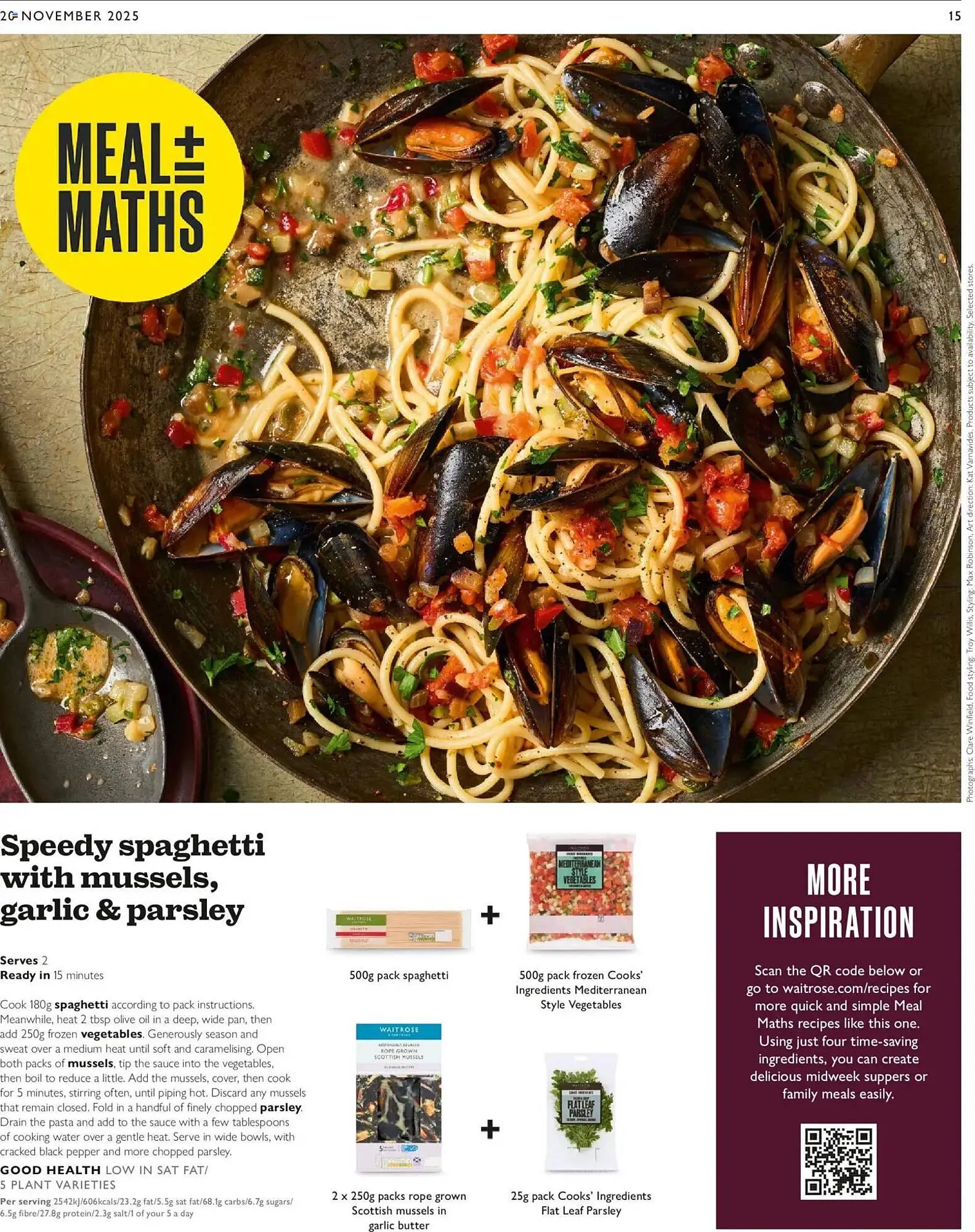 Waitrose catalogue from 20 November to 27 November 2025 - Catalogue Page 15