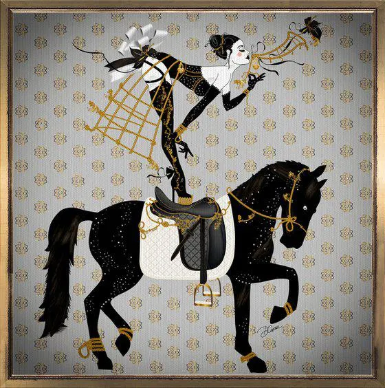 Miss Dirty Martini - Burlesque Star - Equestrian - Art Deco (2023)
