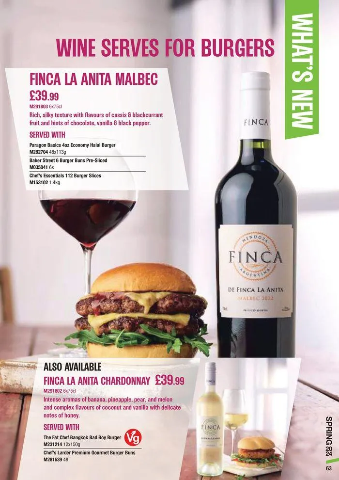 Catering Guide Spring 2024 from 11 March to 28 May 2024 - Catalogue Page 63