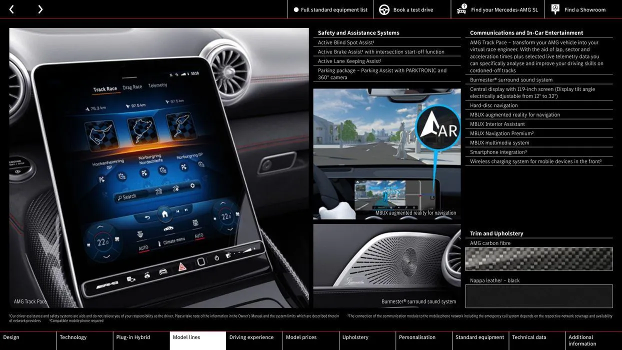 Mercedes-AMG SL from 10 August to 10 August 2025 - Catalogue Page 31