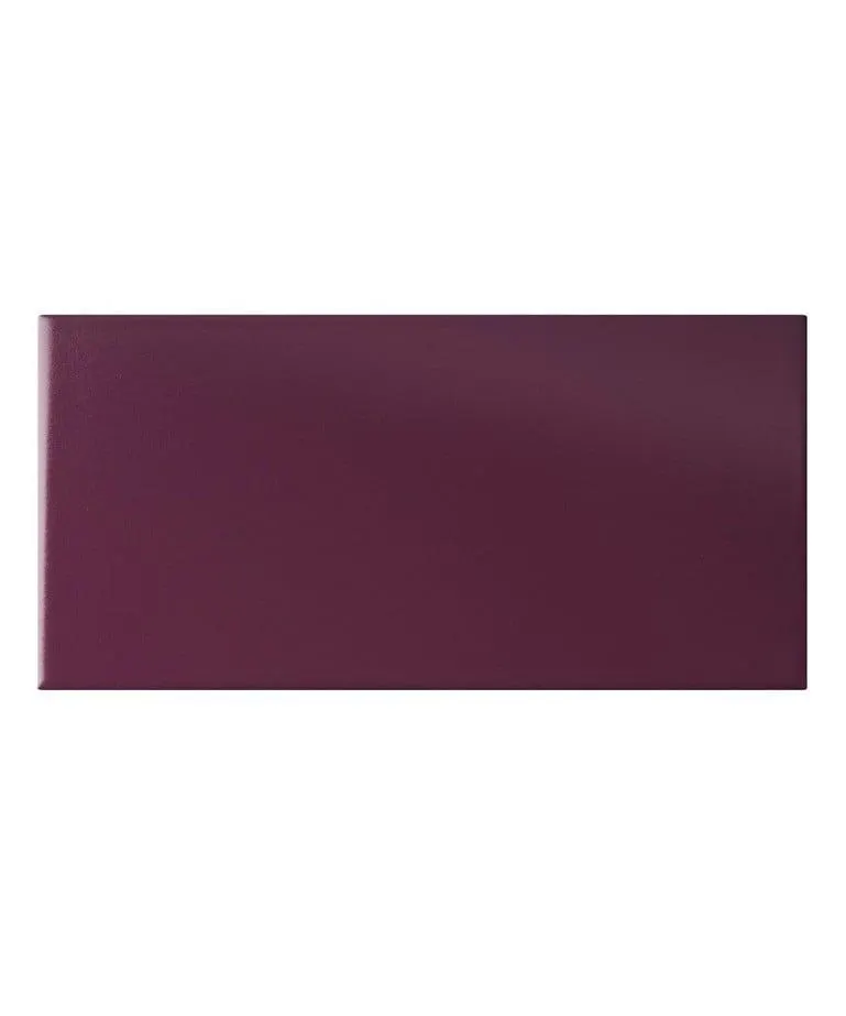 Victoria Purple Matt Tile (9.8cm x 19.8cm)