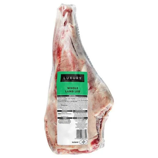 Iceland Luxury Whole Leg of Lamb 1.8-2.2kg