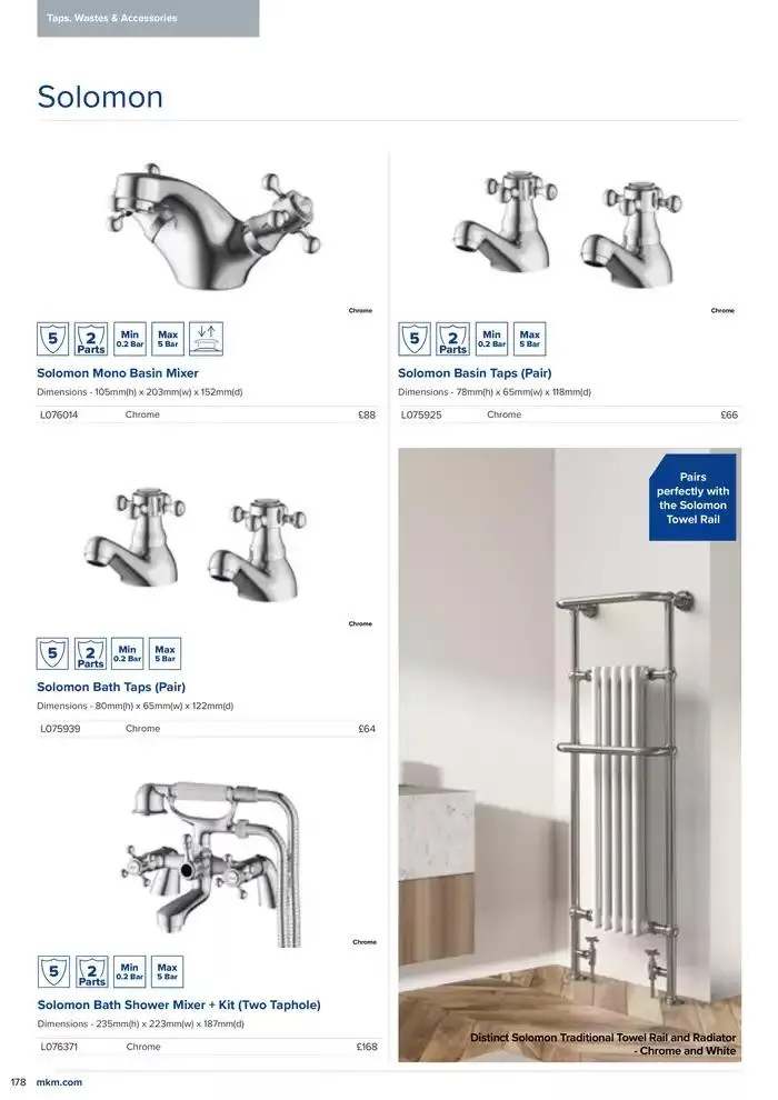 Bathroom Collection 2025 from 6 February to 31 December 2025 - Catalogue Page 180