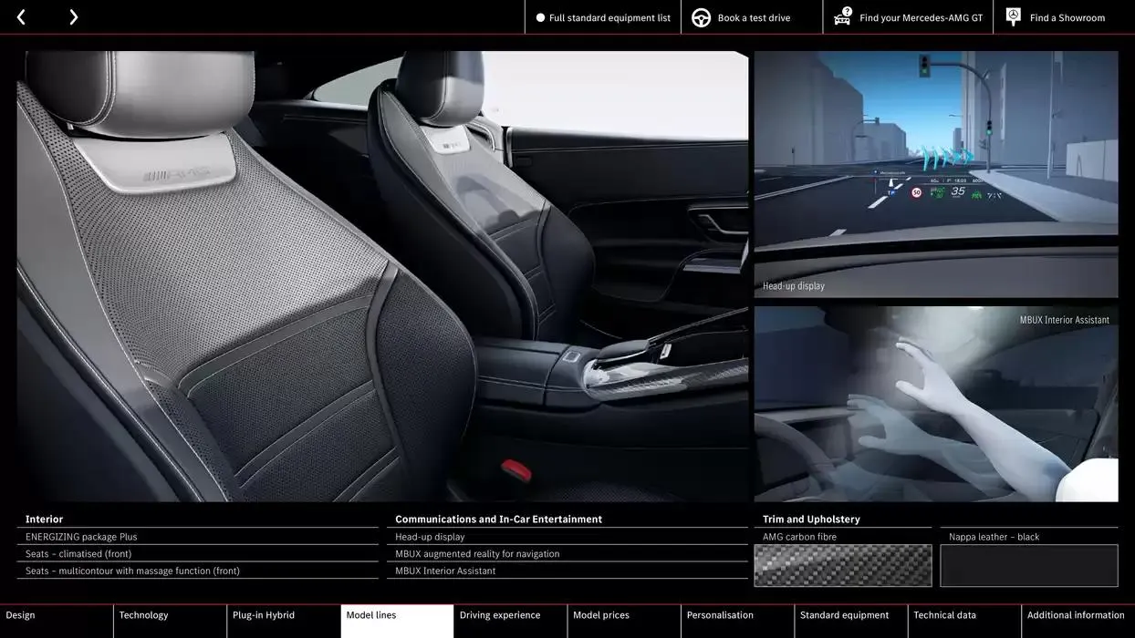 Mercedes-AMG GT Coupé from 11 October to 11 October 2025 - Catalogue Page 29