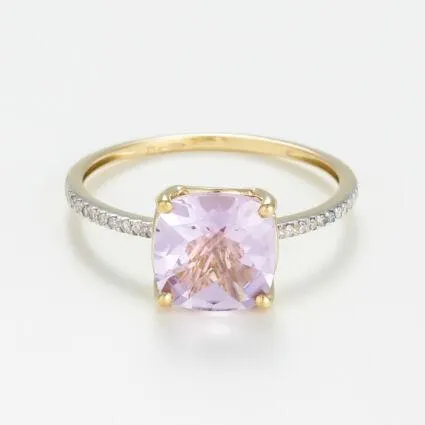 9ct Gold 0.085ct Diamond Ring