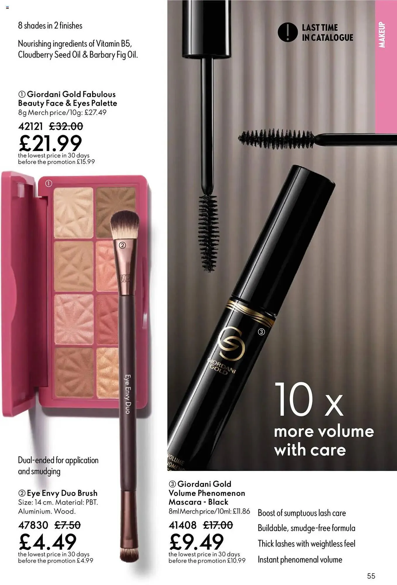 Oriflame leaflet from 11 September to 1 October 2025 - Catalogue Page 55
