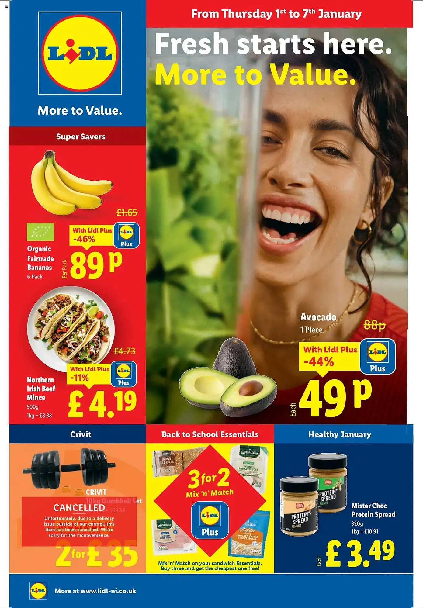 Lidl leaflet from 1 January to 7 January 2026 - Catalogue Page 1