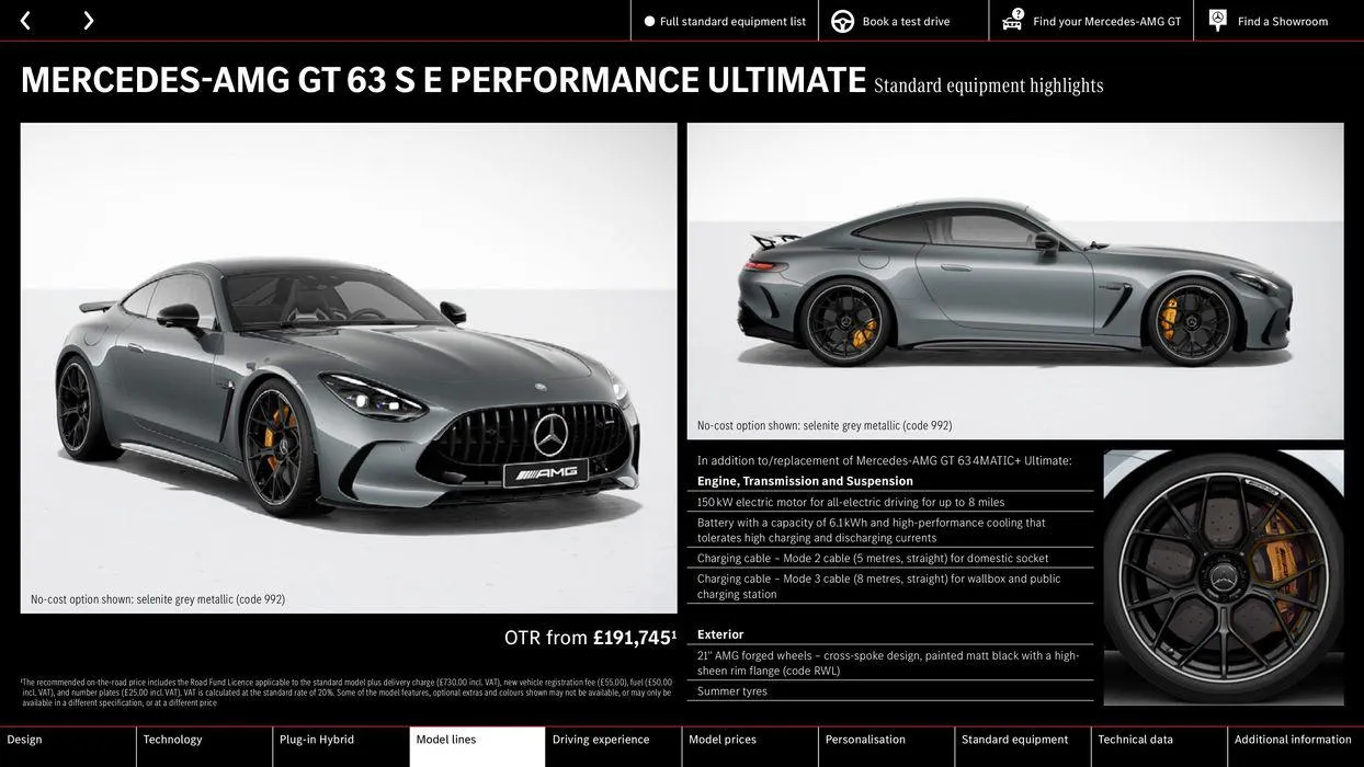 Mercedes-AMG GT Coupé from 10 August to 10 August 2025 - Catalogue Page 28