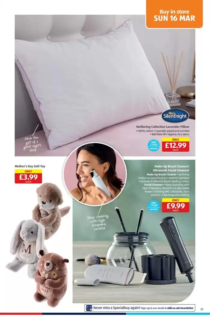 Aldi weekly offers from 13 March to 16 March 2025 - Catalogue Page 23
