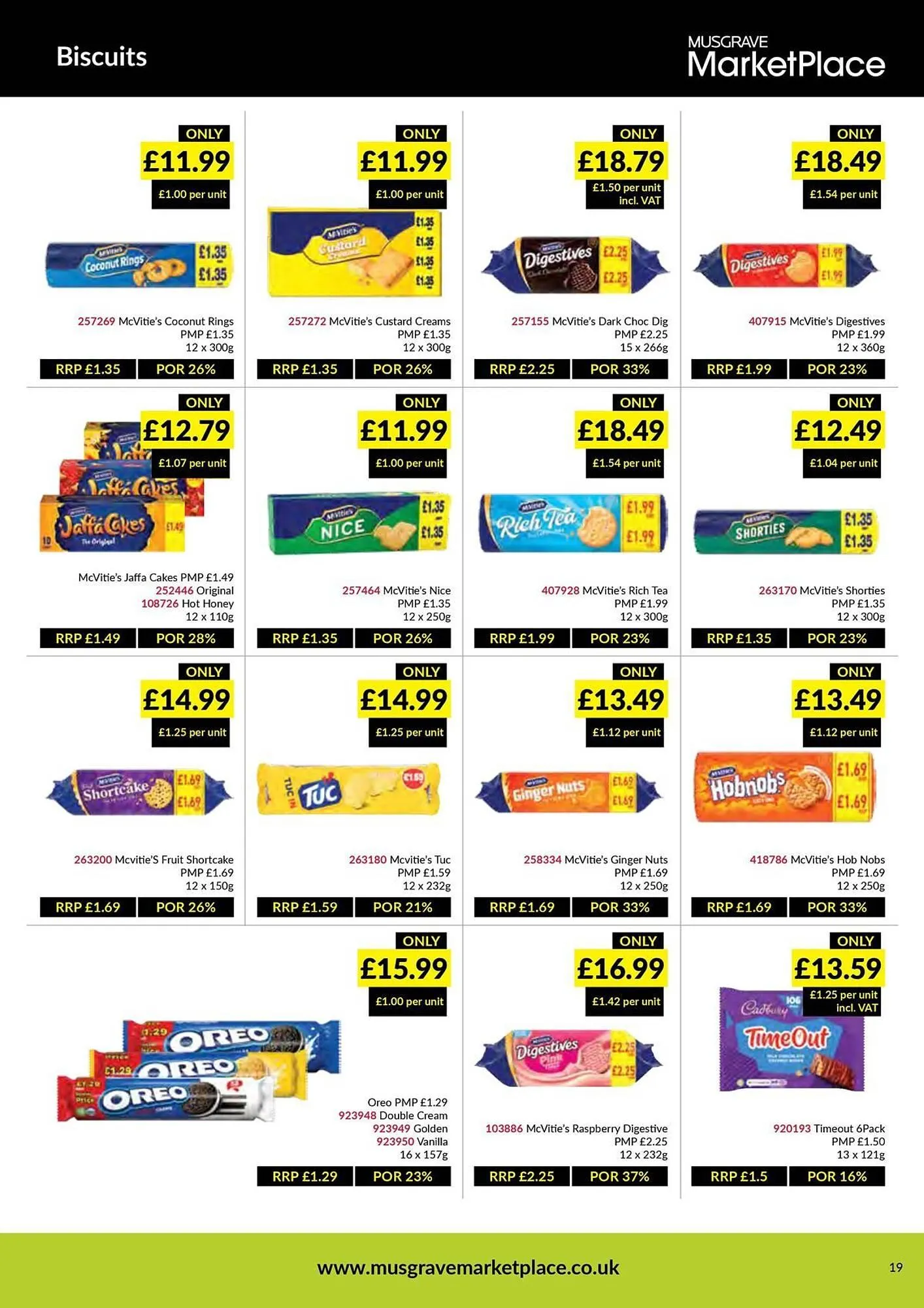 Musgrave MarketPlace leaflet from 27 October to 16 November 2025 - Catalogue Page 19