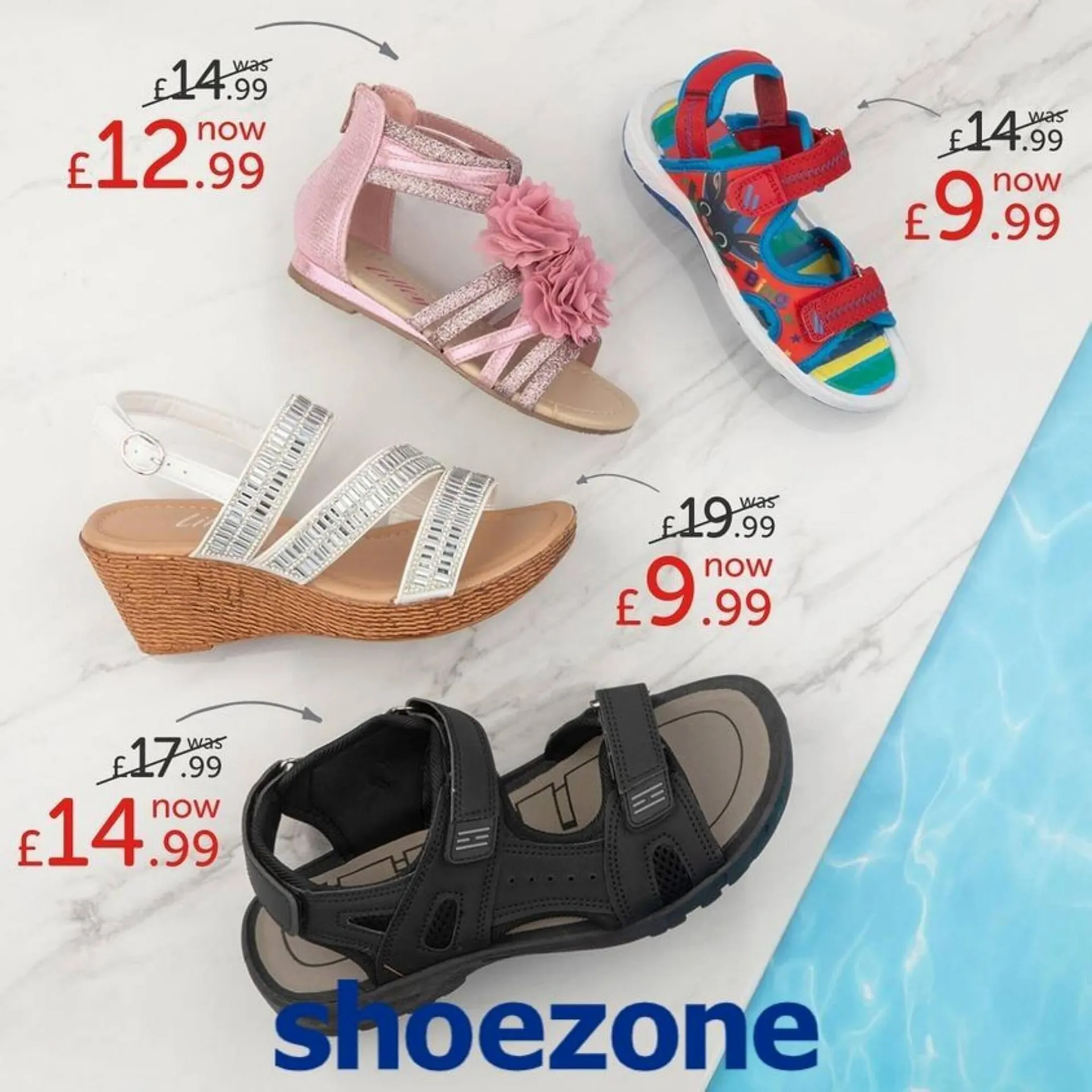 Shoe Zone leaflet from 29 August to 4 September 2023 - Catalogue Page 1