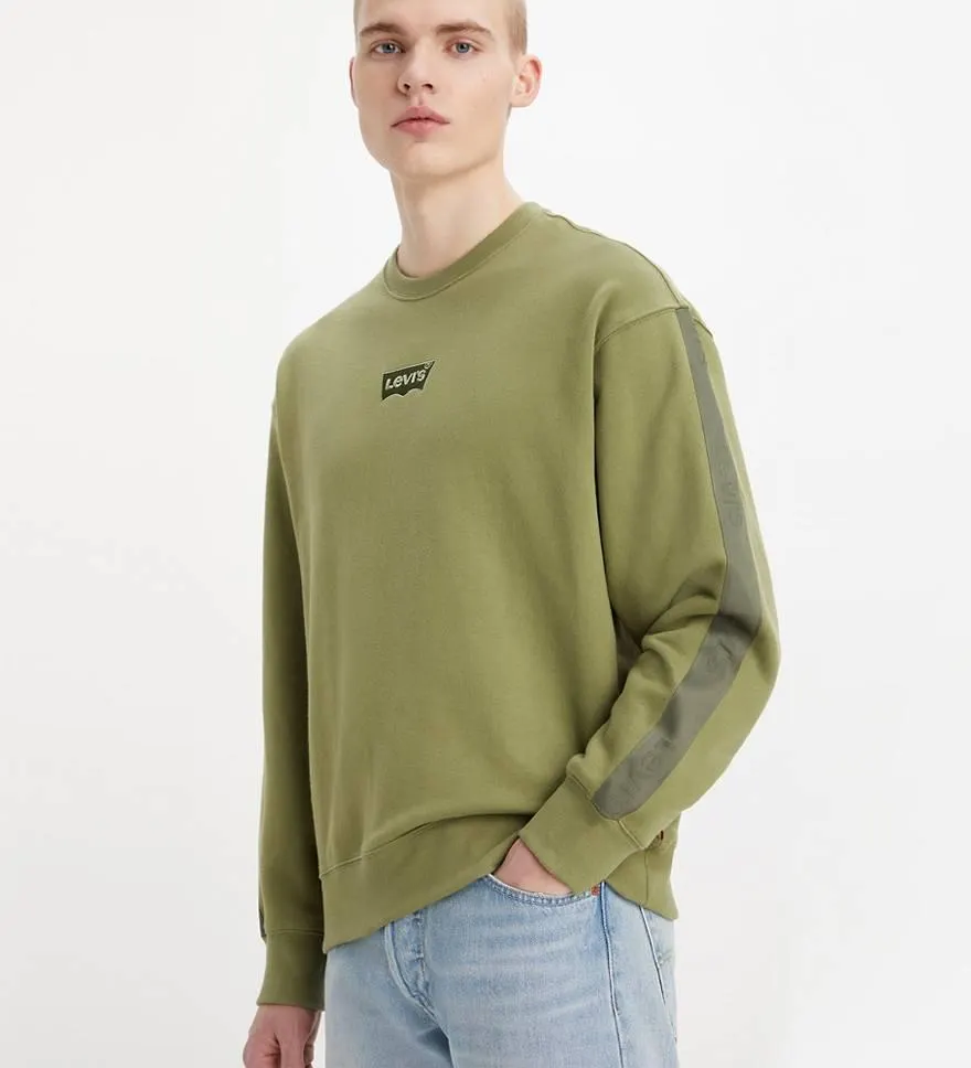 Relaxed Graphic Crewneck Sweatshirt
