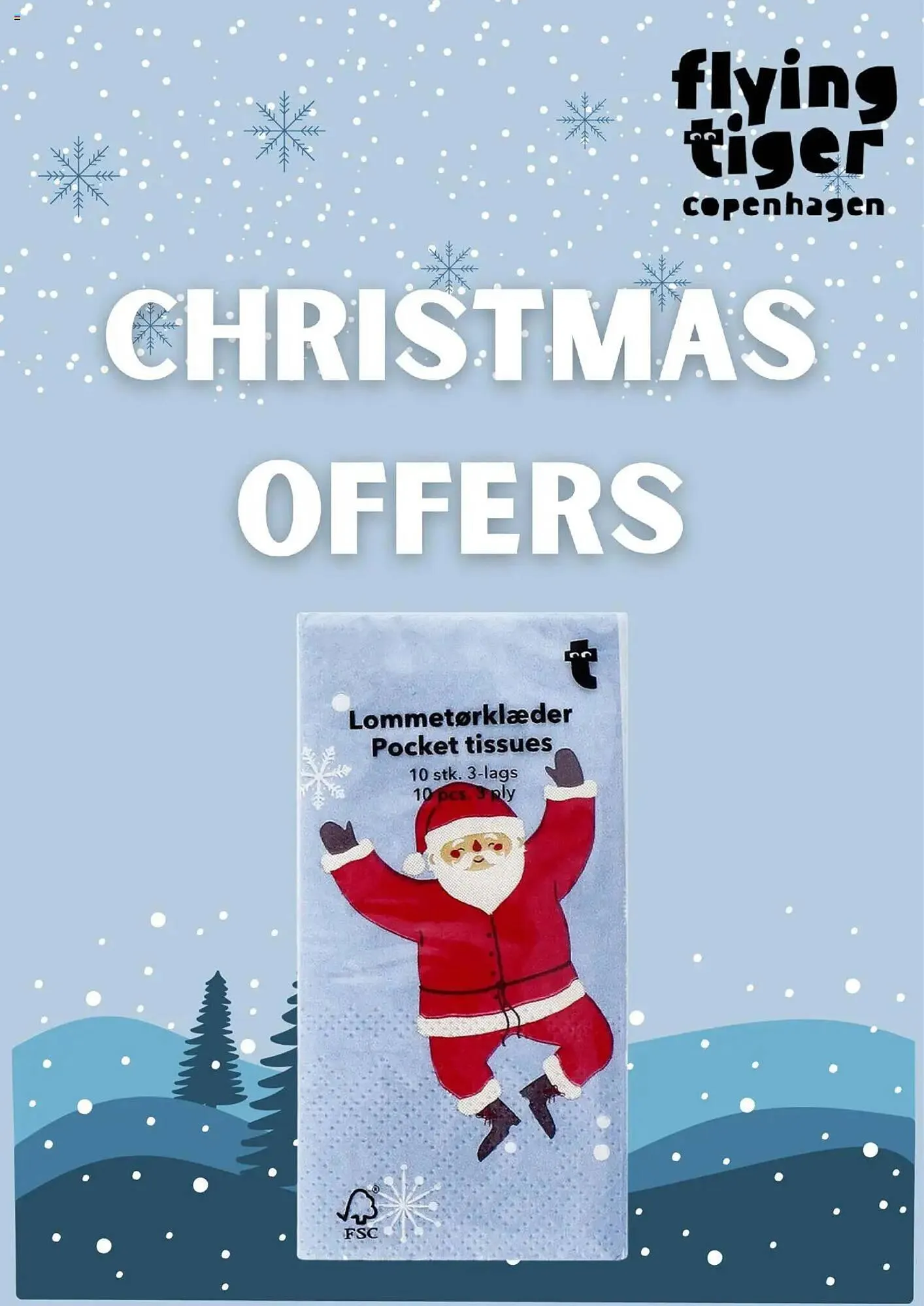 Flying Tiger leaflet from 22 November to 21 December 2024 - Catalogue Page 1