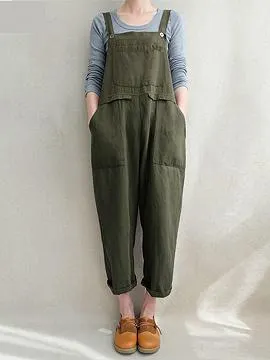 Green Pockets Detail Overall