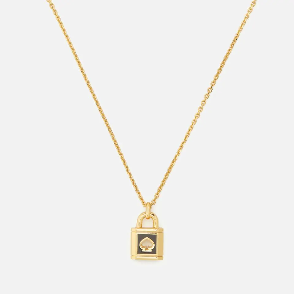 Kate Spade New York Pendant Necklace – Gold-Tone Metal