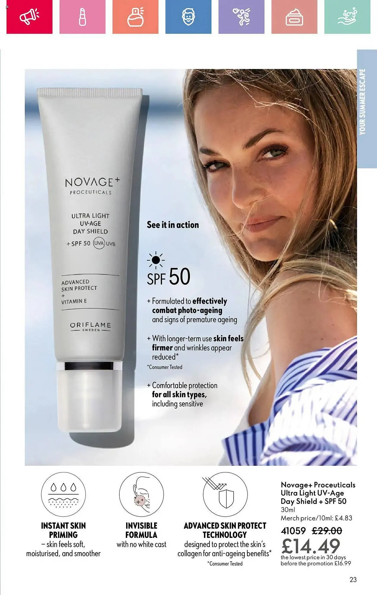 Oriflame leaflet from 19 June to 9 July 2025 - Catalogue Page 23