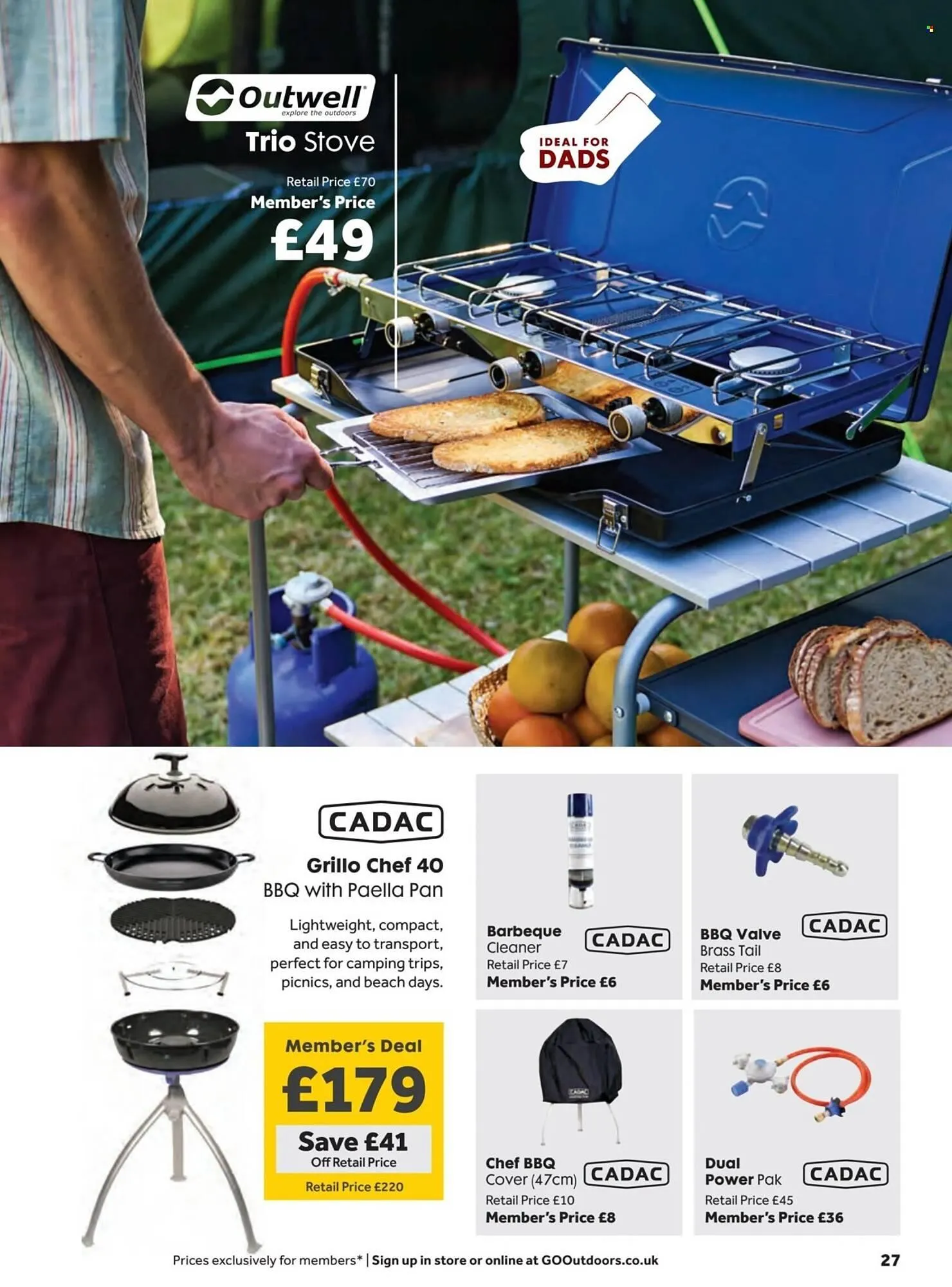 GO Outdoors leaflet from 20 May to 23 June 2025 - Catalogue Page 27