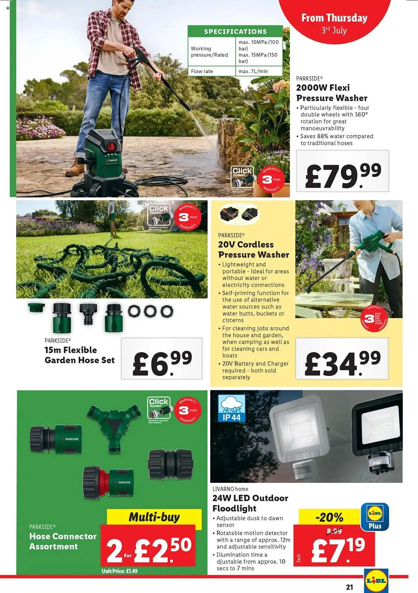 Lidl leaflet from 3 July to 9 July 2025 - Catalogue Page 21