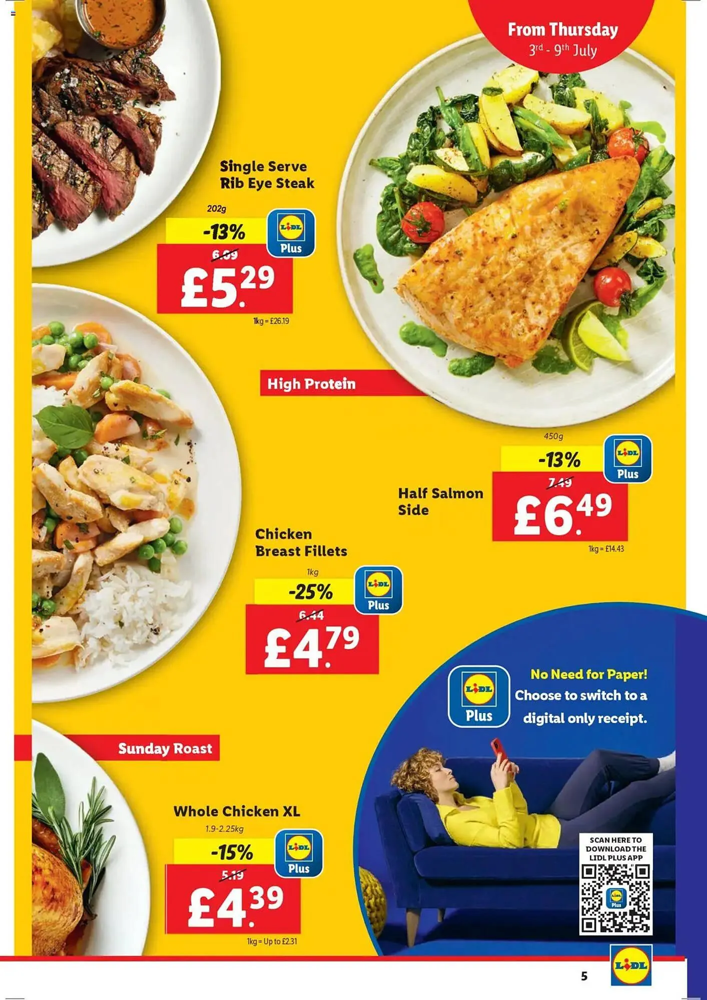 Lidl leaflet from 3 July to 9 July 2025 - Catalogue Page 5
