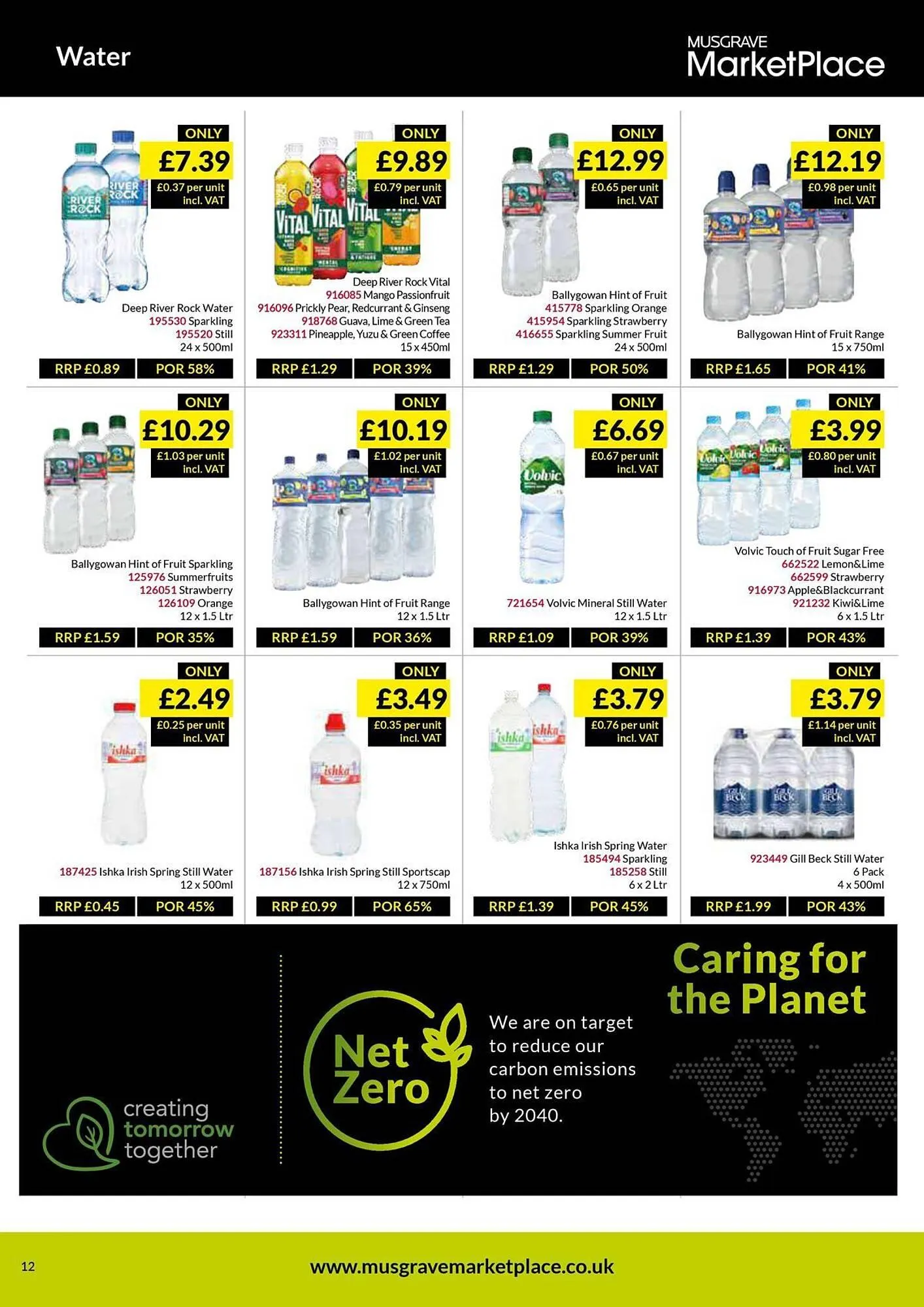 Musgrave MarketPlace leaflet from 1 April to 20 April 2025 - Catalogue Page 12